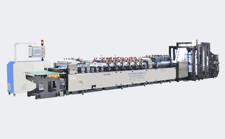 SK-600ZDSC全自動(dòng)高速網(wǎng)絡(luò)總線型三邊封、移刀雙切刀制袋機(jī)（帶儲(chǔ)料裝置）